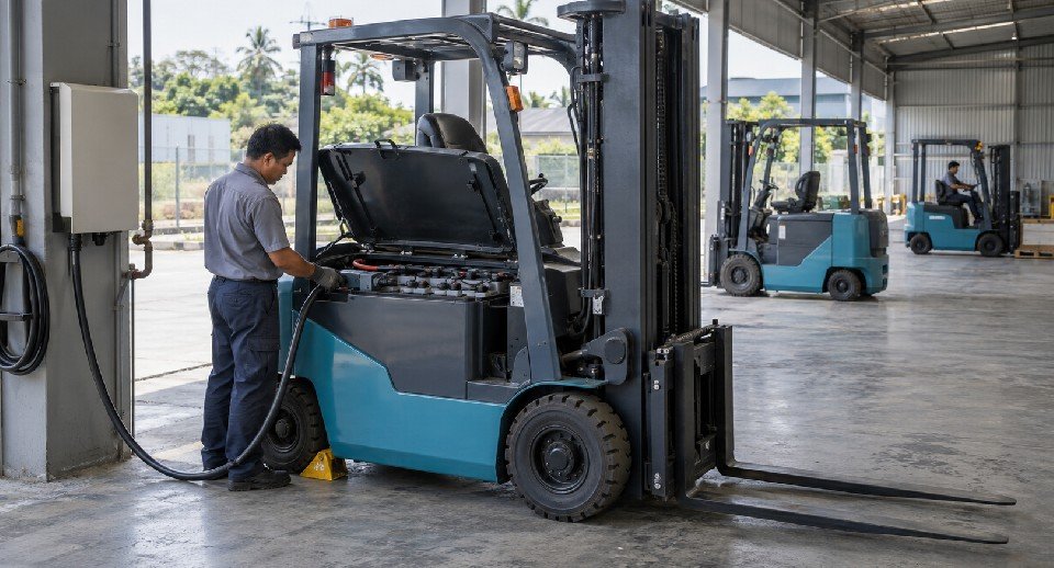 battery-forklift