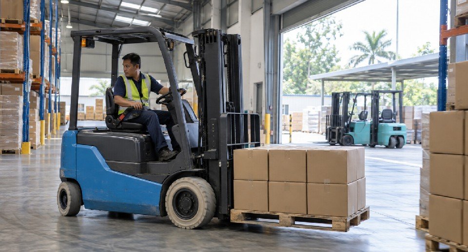 electric forklift