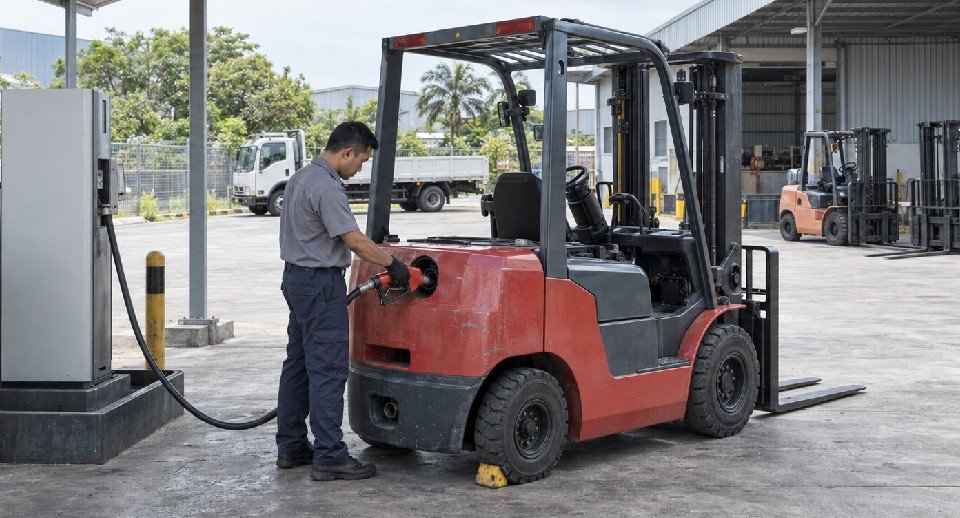 petrol-forklift